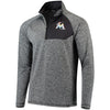 Miami Marlins   Static Quarter-Zip Pullover Jacket - Heathered Gray