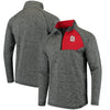 St. Louis Cardinals   Static Quarter-Zip Pullover Jacket - Heathered Gray