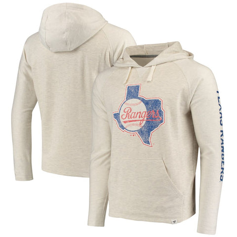 Texas Rangers   True Classics French Terry Pullover Hoodie