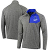 Kansas City Royals   Static Quarter-Zip Pullover Jacket - Heathered Gray