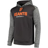 San Francisco Giants   Static Fleece Hoodie - Charcoal/Heathered Gray