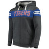 Detroit Tigers   True Classics Full-Zip Hoodie - Heathered Charcoal