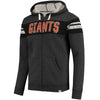 San Francisco Giants   True Classics Full-Zip Hoodie - Heathered Charcoal