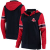 Boston Red Sox   Women's Iconic Full-Zip Hoodie - Navy/Red