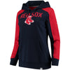 Boston Red Sox   Women's Iconic Pullover Hoodie - Navy/Red