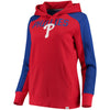 Philadelphia Phillies   Women's Iconic Pullover Hoodie - Red/Royal