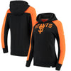 San Francisco Giants   Women's Iconic Pullover Hoodie - Black/Orange
