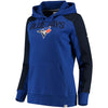 Toronto Blue Jays   Women's Iconic Pullover Hoodie - Royal/Black