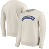 Los Angeles Dodgers   True Classics French Terry Pullover Sweatshirt