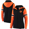 Baltimore Orioles   Women's Iconic Full-Zip Hoodie - Black/Orange