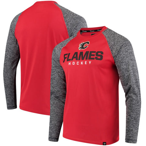 Calgary Flames   Static Long Sleeve T-Shirt
