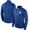 Los Angeles Dodgers Therma Top Bench Half-Zip Pullover Jacket - Royal