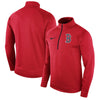 Boston Red Sox Therma Top Bench Half-Zip Pullover Jacket - Red