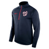 Washington Nationals Therma Top Bench Half-Zip Pullover Jacket - Navy