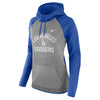 Los Angeles Dodgers Women's All-Time Therma Performance Pullover Hoodie - Dark Gray