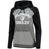 Baltimore Orioles Women's All-Time Therma Performance Pullover Hoodie - Dark Gray
