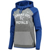 Kansas City Royals Women's All-Time Therma Performance Pullover Hoodie - Dark Gray