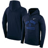 New York Yankees Therma Pullover Performance Hoodie - Navy
