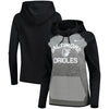 Baltimore Orioles Women's All-Time Therma Performance Pullover Hoodie - Dark Gray