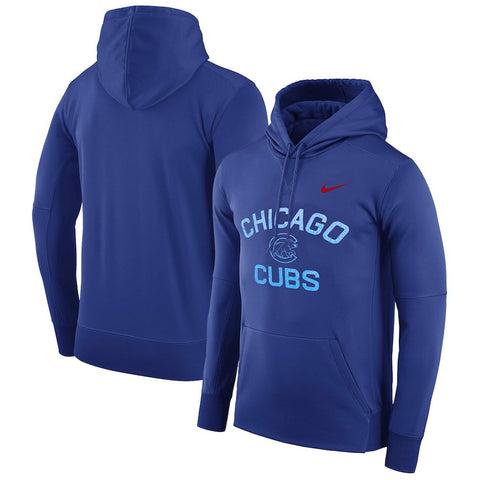 Chicago Cubs Therma Pullover Hoodie - Royal