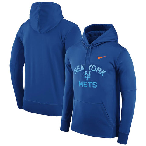 New York Mets Therma Pullover Hoodie - Royal