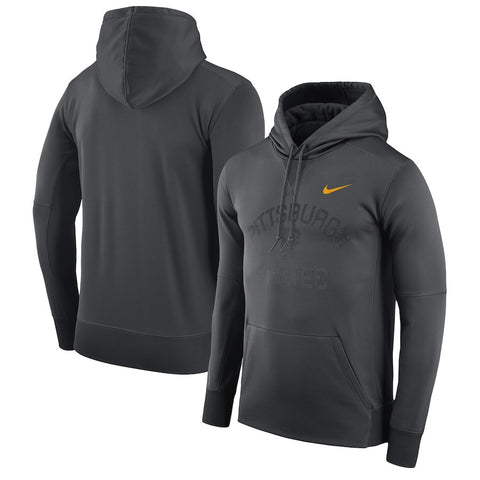 Pittsburgh Pirates Therma Pullover Hoodie - Black