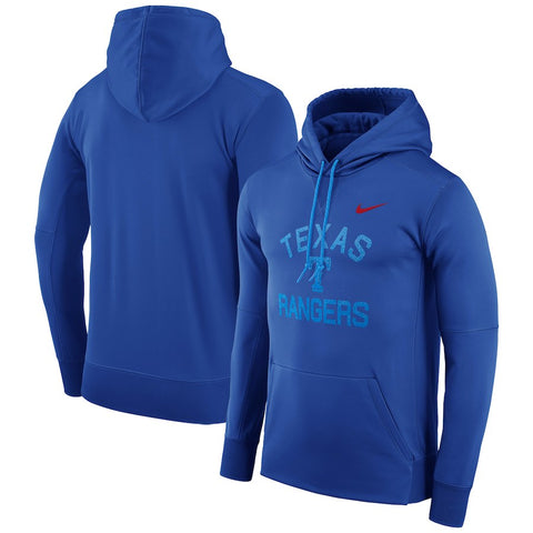 Texas Rangers Therma Pullover Hoodie - Royal