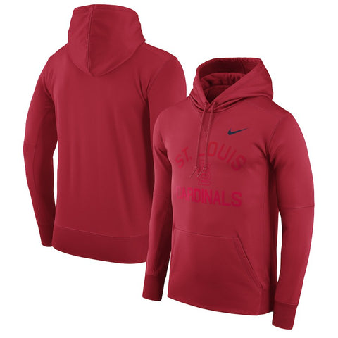 St. Louis Cardinals Therma Pullover Hoodie - Red