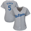 Corey Seager Los Angeles Dodgers Majestic Women's Cool Base Player Jersey -White