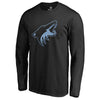 Arizona Coyotes   Big & Tall Pond Hockey Long Sleeve T-Shirt - Black