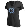 Boston Bruins   Women's Plus Sizes Pond Hockey T-Shirt - Black