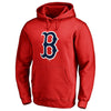Boston Red Sox   Primary Logo Pullover Hoodie - Red
