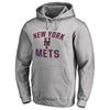 New York Mets   Victory Arch Pullover Hoodie - Heathered Gray