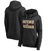 Arizona Coyotes   Women's Hometown Collection Defend Pullover Hoodie - Black