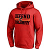 Calgary Flames   Big & Tall Hometown Collection Defend Pullover Hoodie - Red