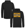 Boston Bruins   Youth Hometown Collection Defend Pullover Hoodie - Black