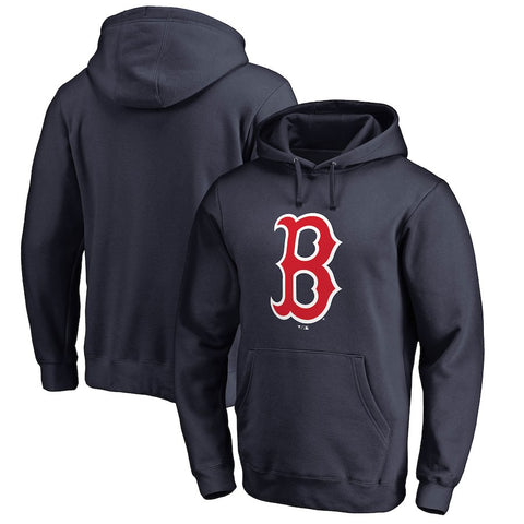 Boston Red Sox   Primary Logo Pullover Hoodie - Navy