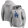 Los Angeles Dodgers   Primary Logo Pullover Hoodie - Heathered Gray