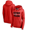 Carolina Hurricanes   Women's Hometown Collection Defend Pullover Hoodie - Red
