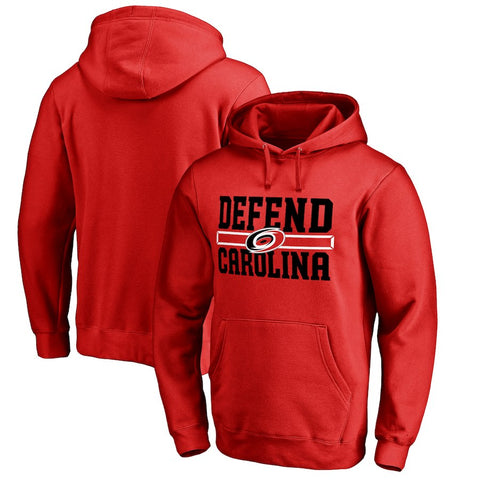 Carolina Hurricanes   Big & Tall Hometown Collection Defend Pullover Hoodie - Red