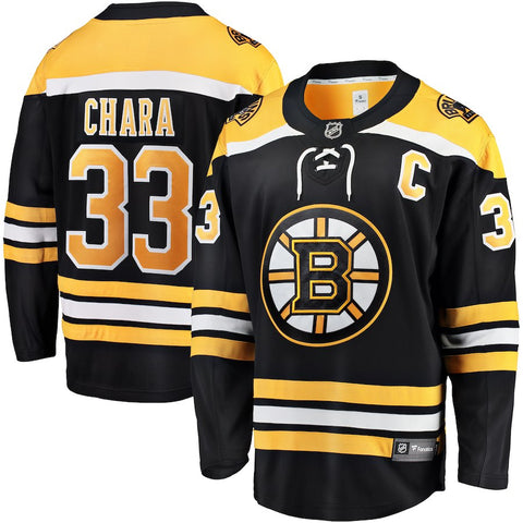 Zdeno Chara Boston Bruins   Breakaway Player Jersey - Black
