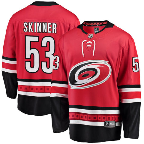 Jeff Skinner Carolina Hurricanes   Breakaway Player Jersey - Red