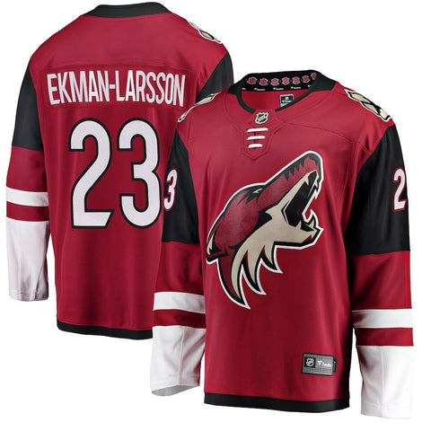 Oliver Ekman-Larsson Arizona Coyotes   Breakaway Player Jersey - Maroon