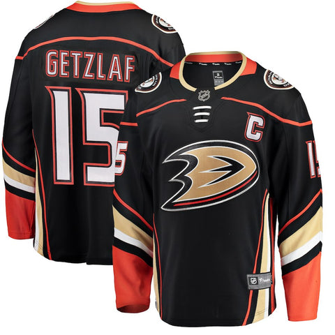 Ryan Getzlaf Anaheim Ducks   Breakaway Player Jersey - Black