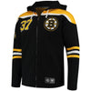 Patrice Bergeron Boston Bruins   Breakaway Full-Zip Hoodie - Black