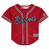 Dansby Swanson Atlanta Braves Majestic Toddler Alternate Official Cool Base Player Jersey - Red