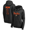 Anaheim Ducks   Women's Plus Sizes Number One Mom Pullover Hoodie - Black