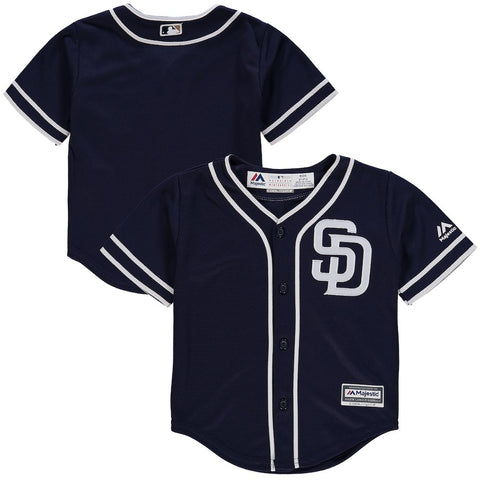 San Diego Padres Majestic Toddler Alternate Official Cool Base Team Jersey - Navy