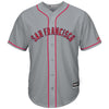 San Francisco Giants Majestic 2017 Stars & Stripes Cool Base Team Jersey - Gray