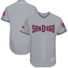 San Diego Padres Majestic 2018 Stars & Stripes Flex Base Team Jersey